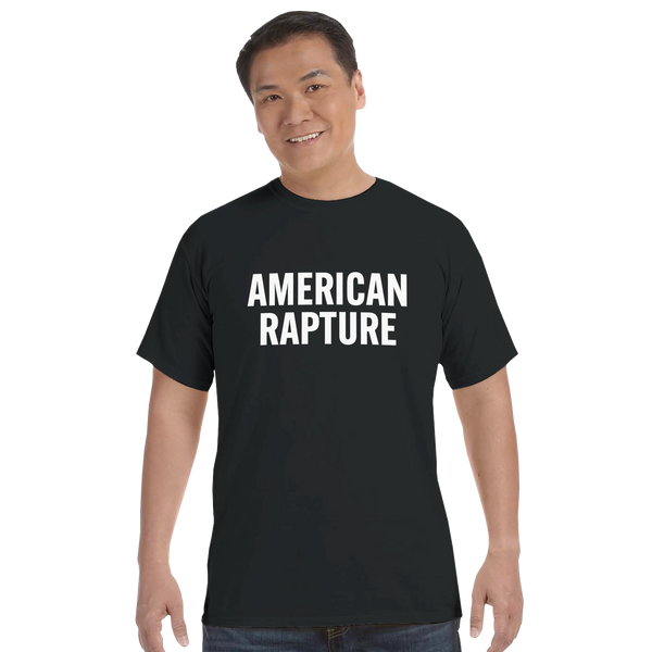 American Rapture Unisex Heavyweight Crewneck T-Shirt | Comfort Colors C1717 Black