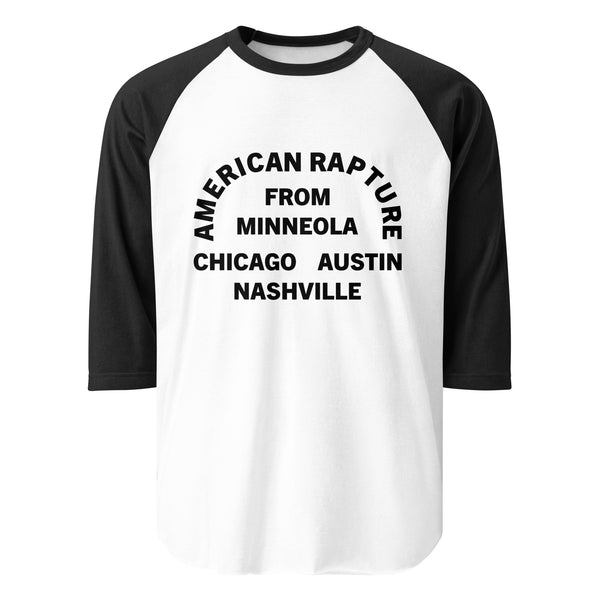 American Rapture from Minneola 3/4 sleeve raglan shirt